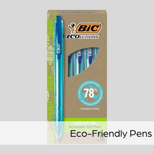 Ergonomic pens selection